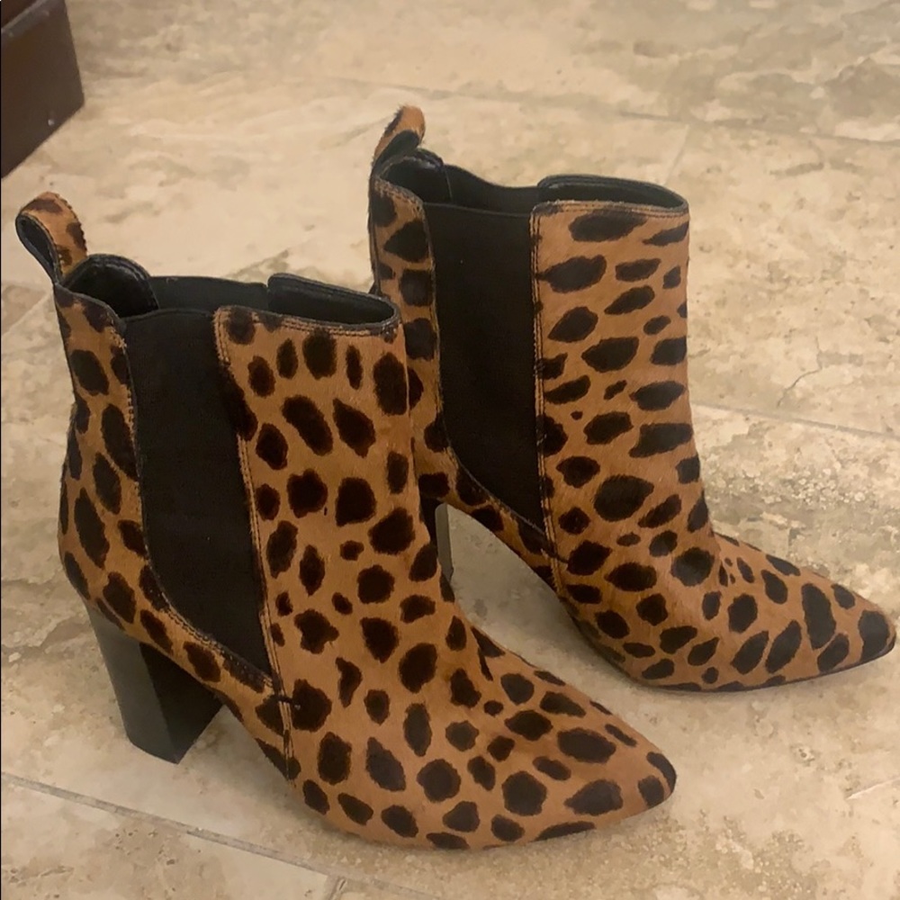 Barely Worn Cheetah Booties